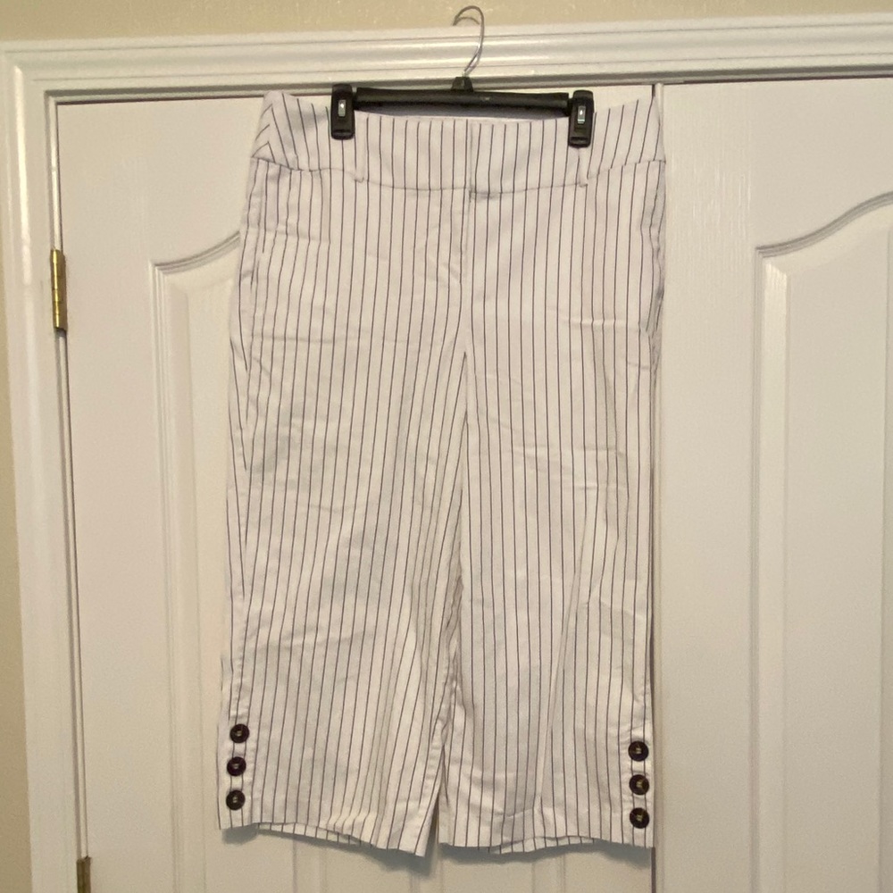 Lane Bryant wide leg crops